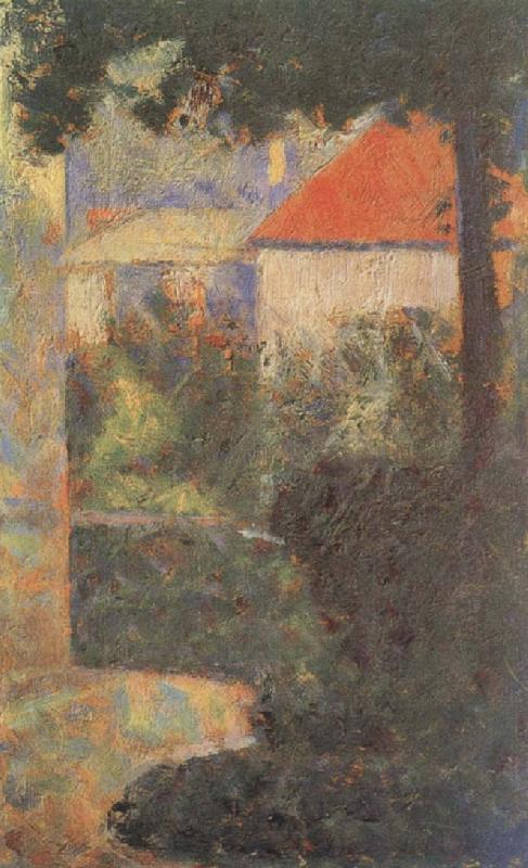 Georges Seurat Houses at Le Raincy